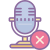 Microphone bloqué icon