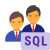 Grupo de administradores de base de datos SQL icon