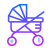 Kinderwagen icon