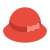 Красная войлочная шляпа icon