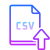 Import CSV icon