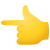 rovescio-indice-punta-sinistra-emoji icon