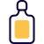 Mouthwash to maintain the oral hygiene isolated on a white background icon