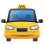 entgegenkommendes Taxi icon