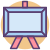 Chalkboard icon