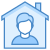 Person at Home icon