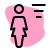 Sort the document from center side businesswoman portal icon