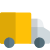 Small van or pickup truck isolated on a white background icon