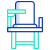 Wooden School Chair icon