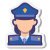 Polizist weiblich icon