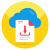 Cloud File Download icon