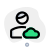 Cloud Computing user profile for job portfolio website icon