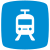 路面電車 icon