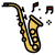 Saxofone icon