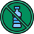 No Plastic Bottles icon