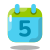 カレンダー5 icon