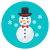 Snowman icon