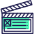 Clapperboard icon