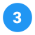 3 в закрашенном кружке icon