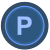 Parking icon icon