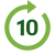 Vorwärts 10 icon