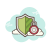 Sicherheitsschild Grün icon