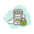 Mobile Shop Log out icon