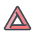 Triangle de signalisation icon