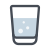 Bicchiere d&#39;acqua icon