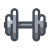 Dumbbell icon