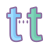 Lowercase t icon