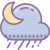 Noite chuvosa icon