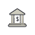 Bankgebäude icon