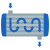 Intercambiador de calor de carcasa y tubo icon