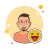 Homem feliz icon