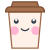 Kawaii Coffee icon