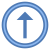 Arriba en círculo 2 icon