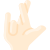 Ganze Hand icon