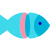 Ausgenommener Fisch icon