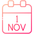 1 November icon