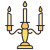 Candelabra icon