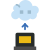 Cloud computing icon