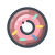 Donut de cereza icon