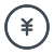 Yen japonês icon