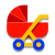 Коляска для мальчиков icon