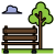 Bench Park icon