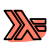 Haskell is a statically typed, purely functional programming language icon