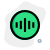 Audio wave application for editing and playback icon