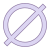 Null Symbol icon