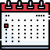 Calendrier icon